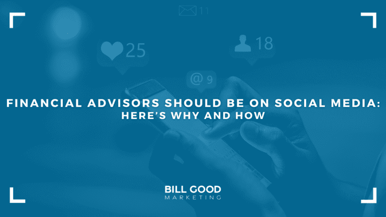 Financial Advisors Should Be On Social Media