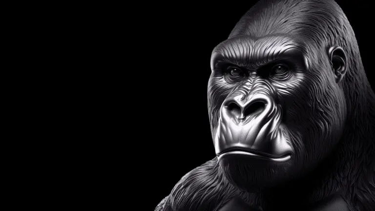 Silver Gorilla Image