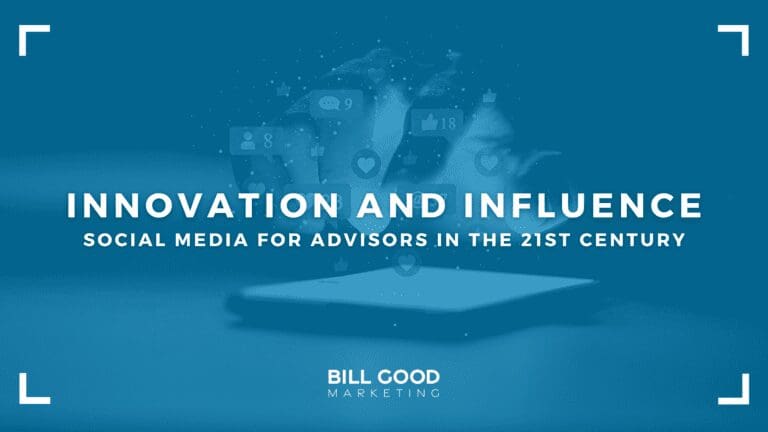 Innovation and Influence Social Media for Advisors in the 21st Century