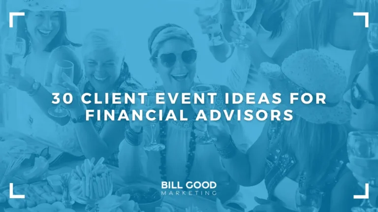 30 Client Event Ideas for Financial Advisors